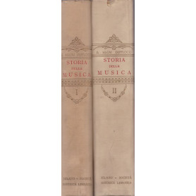 Storia della musica. I. II.