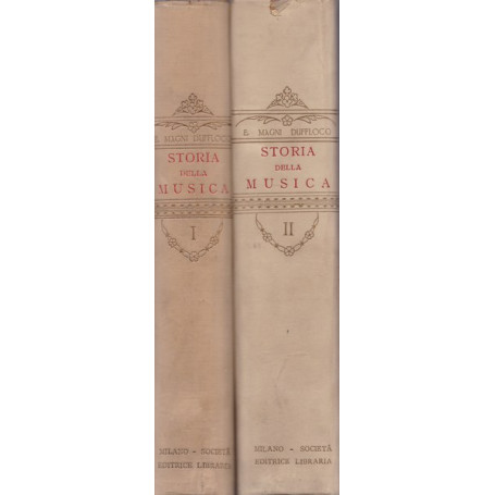 Storia della musica. I. II.