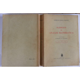 Elementi di analisi matematica  Vol I