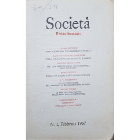 Società . Rivista bimestrale. (Febbraio)