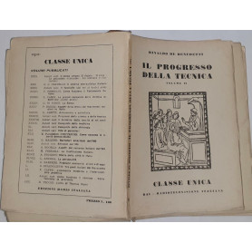 Il progresso della tecnica . Volume II