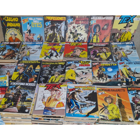 Lotto: fumetti Tex