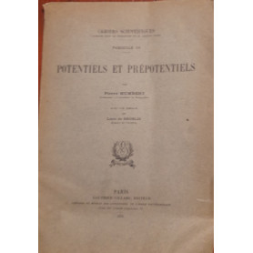 Potentiels et prépotentiels