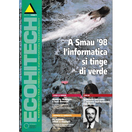ECOHITECH: a SMAU '98 l'informatica si tinge di verde. Rivista. Anno I n.1 1998