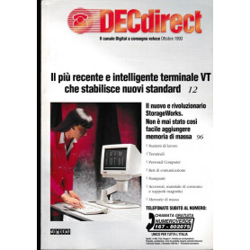 DECDIRECT: il canale digitale a consegna veloce.Catalogo pubblicitario. Ott.1993