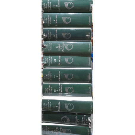 Storia della letteratura italiana (10 volumi)