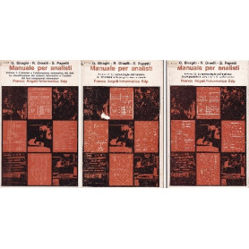 Manuale per analisti. I. II. III.