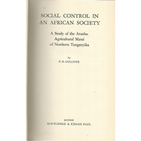 Social control in an african society