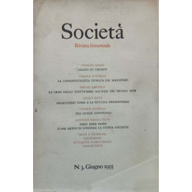 Società . N.3 Giugno 1955