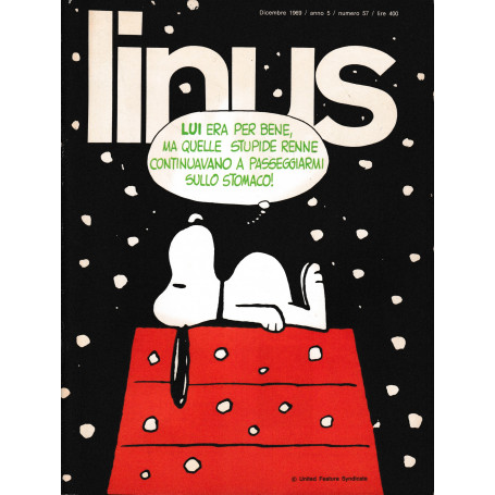 Linus. Dicembre 1969 / anno 5 / n. 57