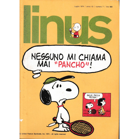 Linus. Luglio 1974 / anno 10 / n. 7