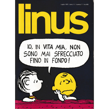 Linus. Luglio 1975 / anno 11 / n. 7
