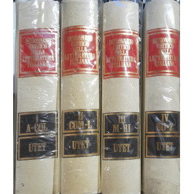 Dizionario critico della letteratura italiana (4 volumi)