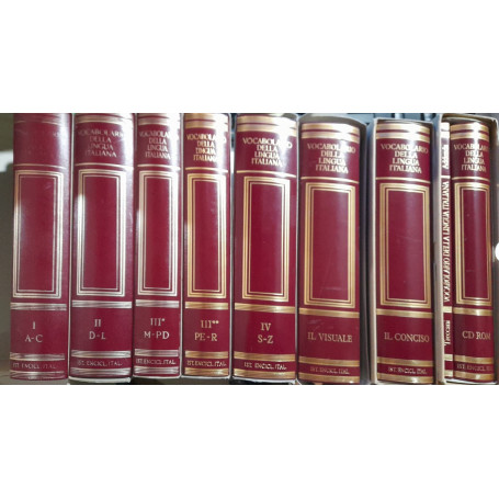 Treccani - il vocabolario della lingua italiana (8 volumi)