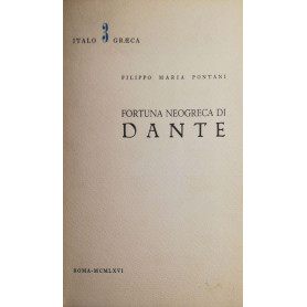 Fortuna neogreca di Dante
