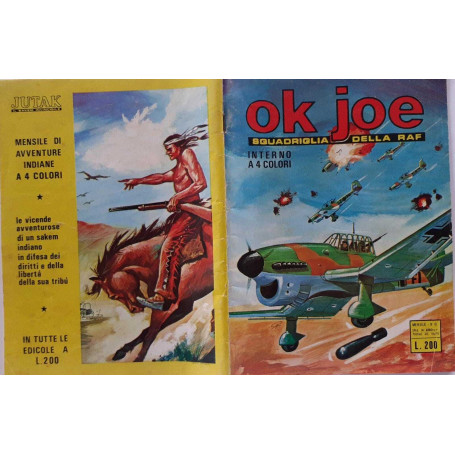 Ok Joe sqadriglia della Raf. Mensile N.8
