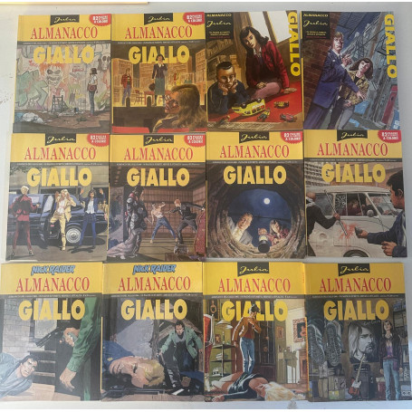 Lotto almanacco del giallo 22 albi