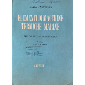 Elementi di macchine termiche marine per gli istituti tecnici-nautici