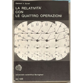 La relatività' con le quattro operazioni