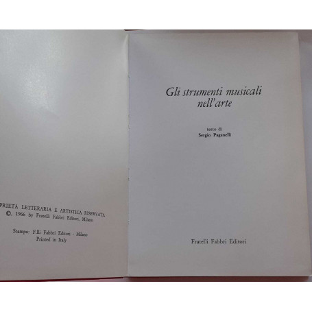 Gli strumenti musicali nell'arte
