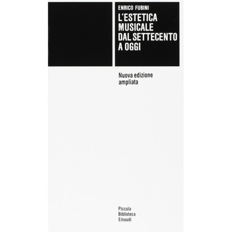 L'estetica musicale dal Settecento a oggi