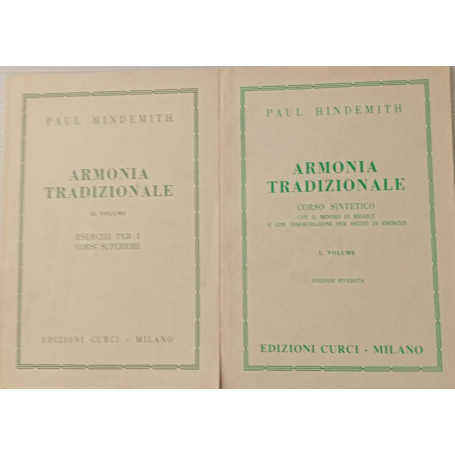 Armonia tradizionale. Volume I e II.