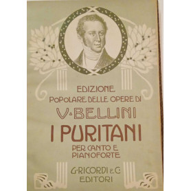 I puritani per canto e pianoforte - melodramma serio in tre parti