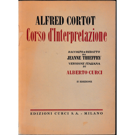 Corso D'Interpretazione.
