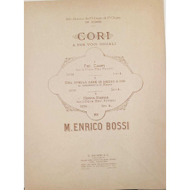 Cori a due voci uguali