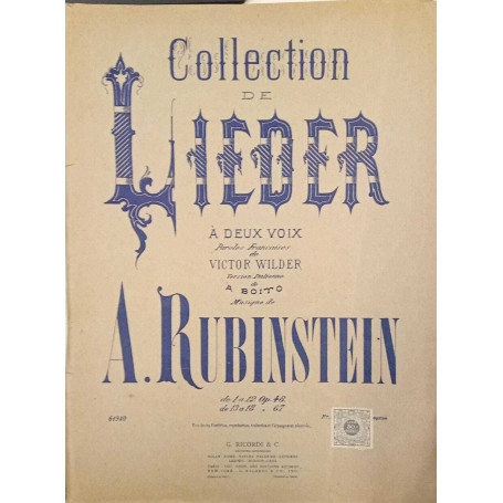 Collection de Lieder