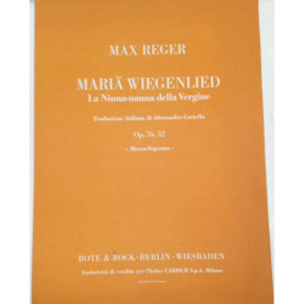 Maria Wiegenlied. La Ninna-nanna della Vergine