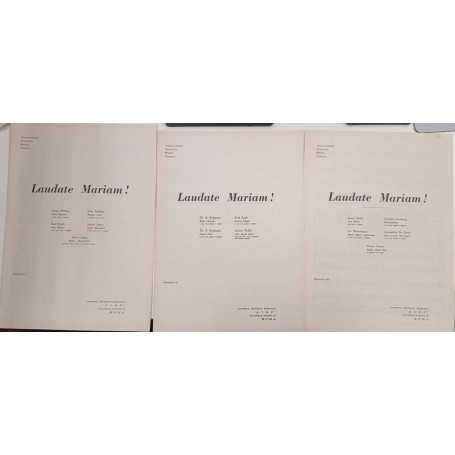 Laudate Mariam! (3 fascicoli)