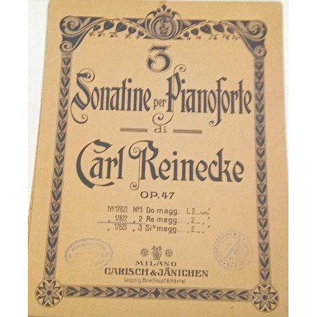 3 Sonatine per pianoforte