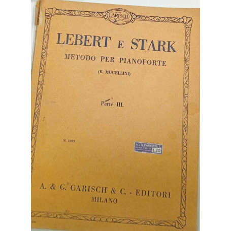 Libert e Stark metodo per pianoforte (parte III)