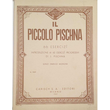 Il piccolo Pischna 66 esercizi