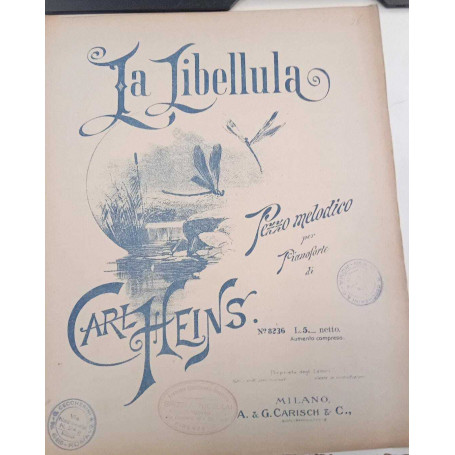 La libellula. Pezzo melodico per pianoforte