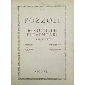 30 studietti elementari per pianoforte