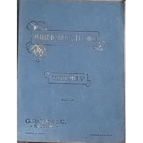 Raccolta di pezzi per pianoforte. Biblioteca d'oro. Volume V.