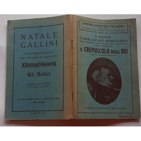 L'anello del Nibelungo. Terza giornata. Il crepuscolo degli Dei. Note di Gustavo Macchi