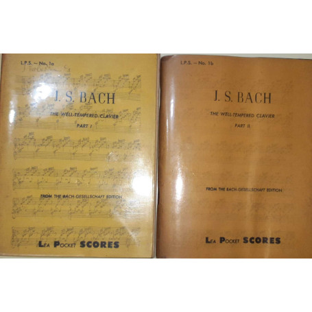 The well-tempered clavier Part. I-II