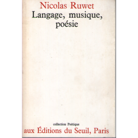 Langage musique poésie.
