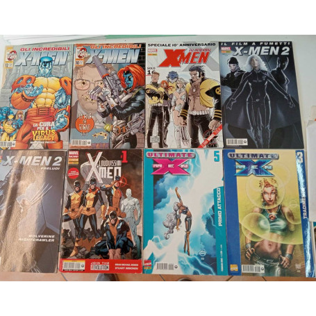 Lotto n. 8 albi X-Men.