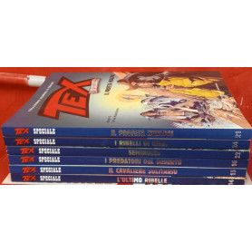Tex speciale. Collezione storica a colori. Albi n. 14 15",16,21,"22 24.