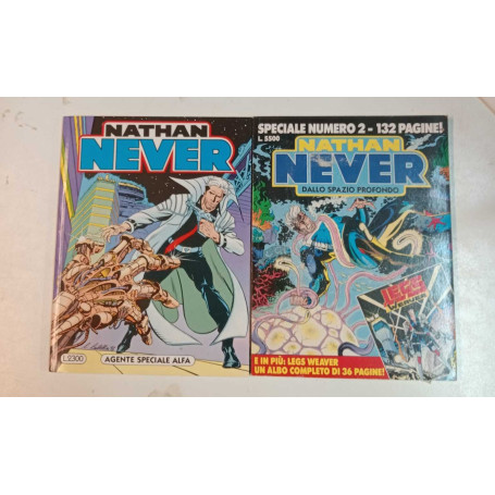 Nathan Never albi n. 1 e n. 2 (numero speciale).