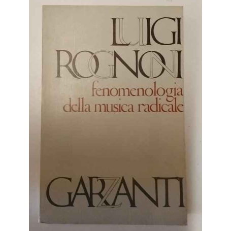 Fenomenologia della musica radicale