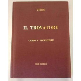 Il Trovatore. Canto e pianoforte.