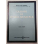 Lezioni di teoria musicale. Prima parte