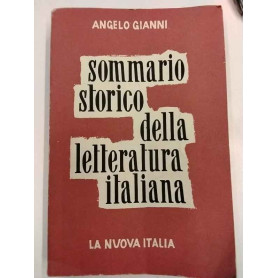 Sommario storico della letteratura italiana