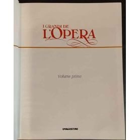I grandi de l'Opera. Volume 1