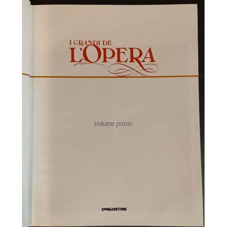 I grandi de l'Opera. Volume 1
